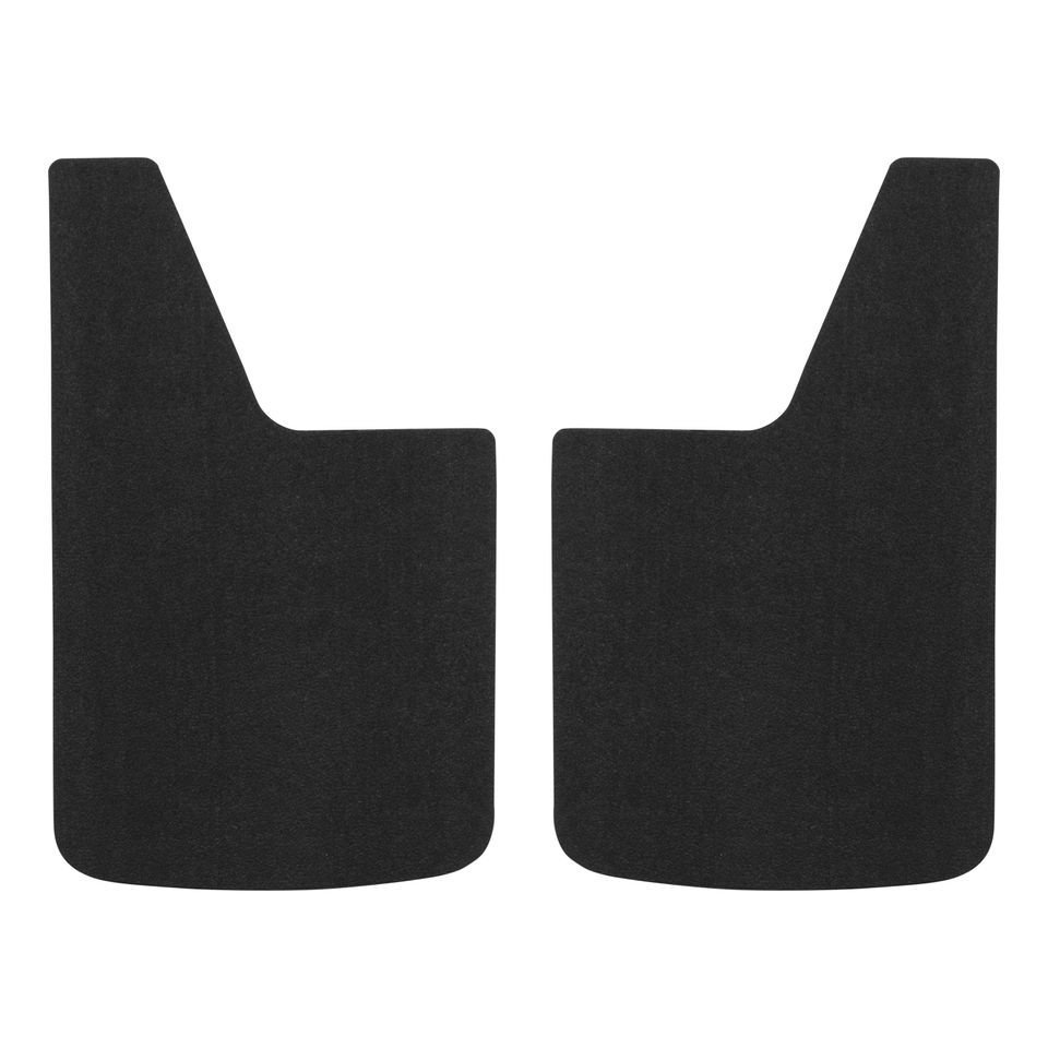 251020 - Universal Front or Rear 12-Inch x 20-Inch Textured Rubber Mud Guards, 2 Flaps