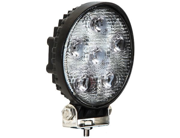 1492115 - 4.5 Inch Clear LED Flood Light with Black Housing