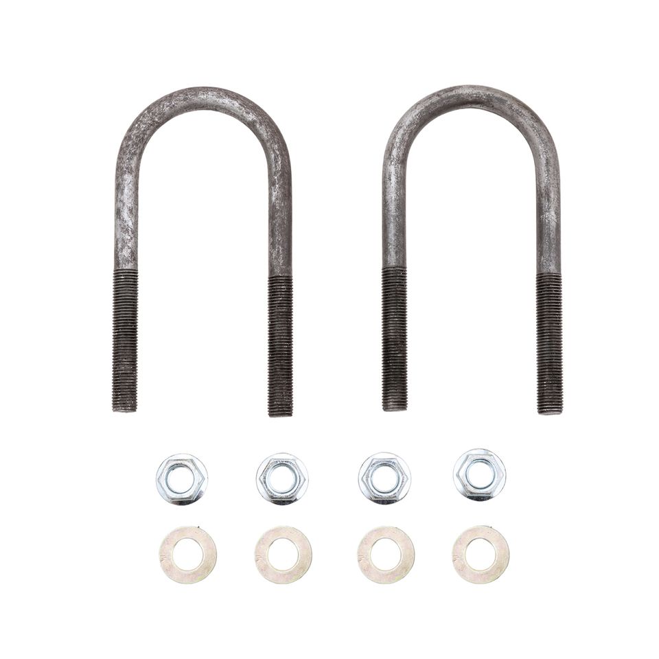 UBK175400 - Leaf Spring Axle U Bolt Kit - 4 Inch Length