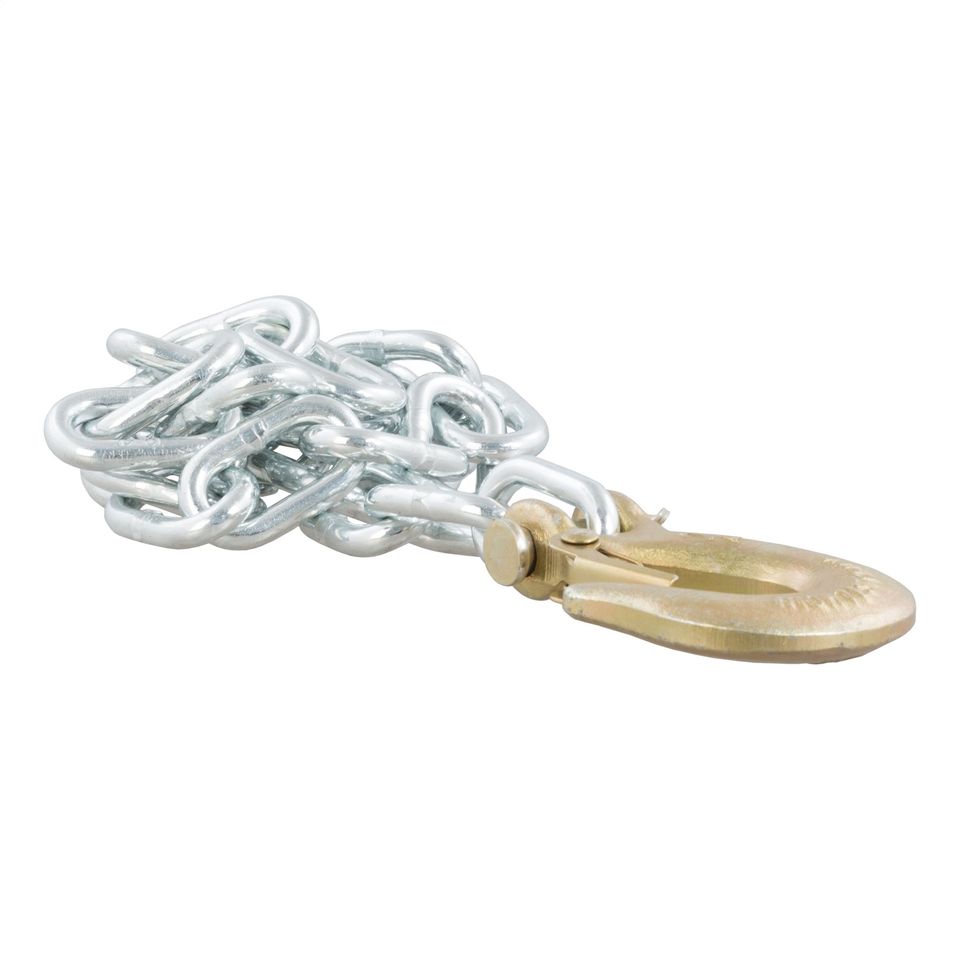 80302 - 35in. Safety Chain with 1 Clevis Hook (7;800 lbs; Clear Zinc)