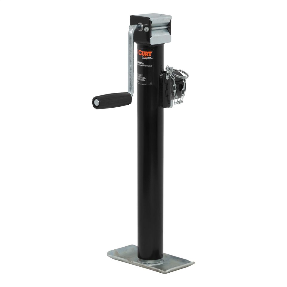 28324 - Pipe-Mount Swivel Jack with Side Handle (2;000 lbs; 15in. Travel)