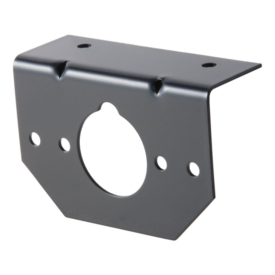57208 - Vehicle-Side Trailer Wiring Harness Mounting Bracket for 4-Way or 6-Way Round