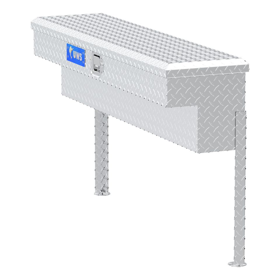 TBSM-48 - Bright Aluminum 48" Truck Side Tool Box (LTL Shipping Only)