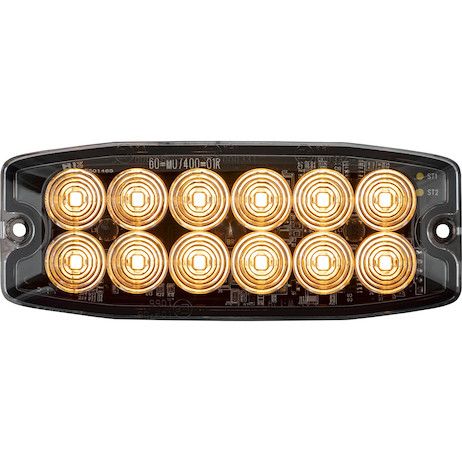 8890400 - Amber Dual Row Ultra Thin 5 Inch LED Strobe Light