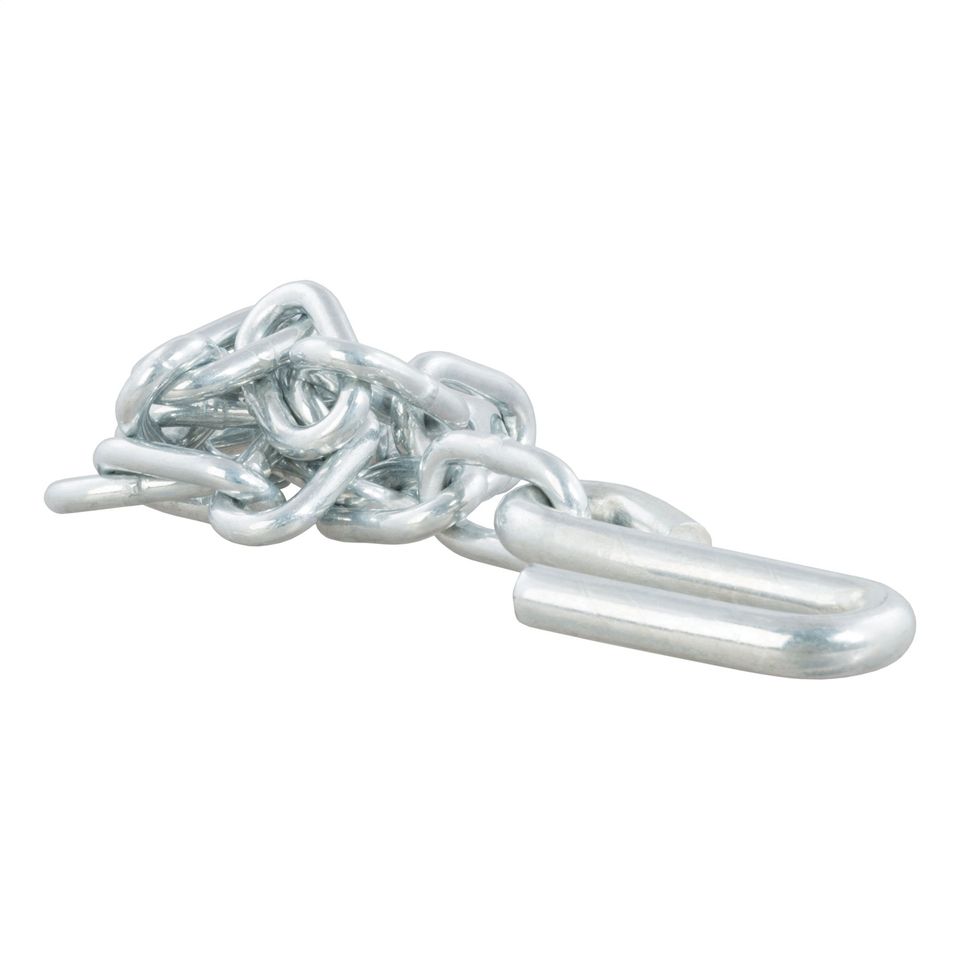 80040 - 27in. Safety Chain with 1 S-Hook (5;000 lbs; Clear Zinc)