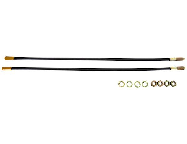 1308300 - SAM 22 Inch Black Flexible Blade Guides With Hardware