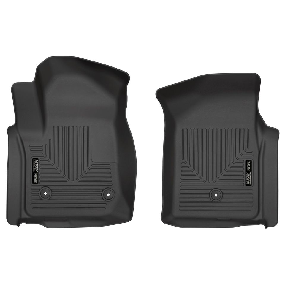 13201 - Weatherbeater - Front Floor Liners - 2019-2026 Chevrolet Silverado 1500, 2020-2026 Chevrolet Silverado 2500 HD and more