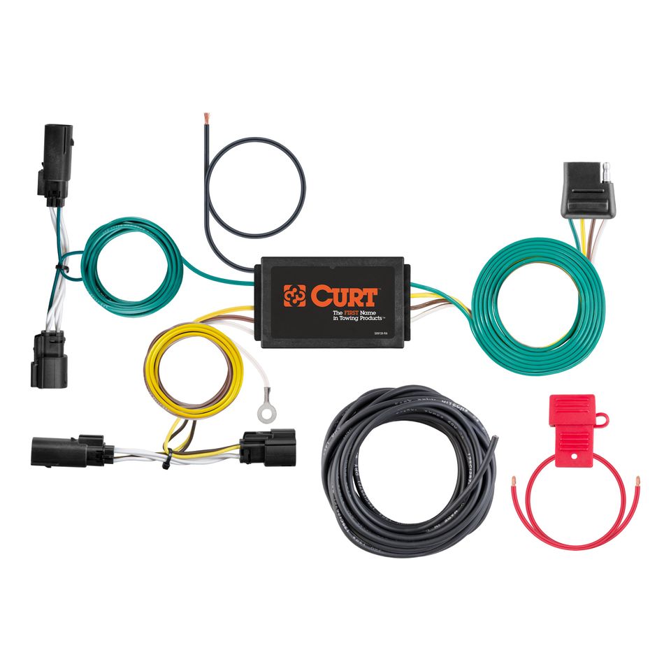 56432 - Vehicle-Side Custom 4-Pin Trailer Wiring Harness, Fits Select Ford Escape - 2019 Ford Escape