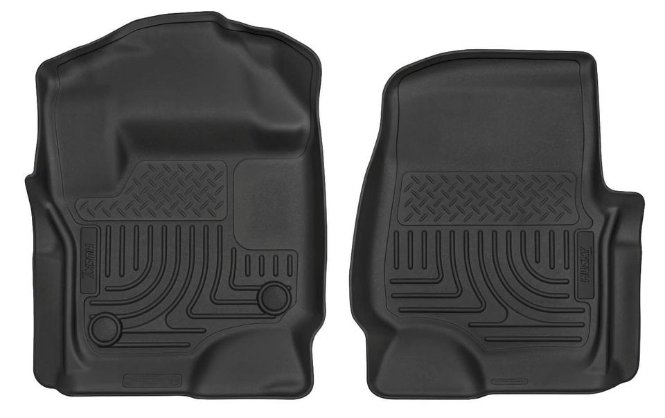 13301 - Weatherbeater - Front Floor Liners - 2017-2026 Ford F-250 Super Duty, 2017-2026 Ford F-350 Super Duty and more