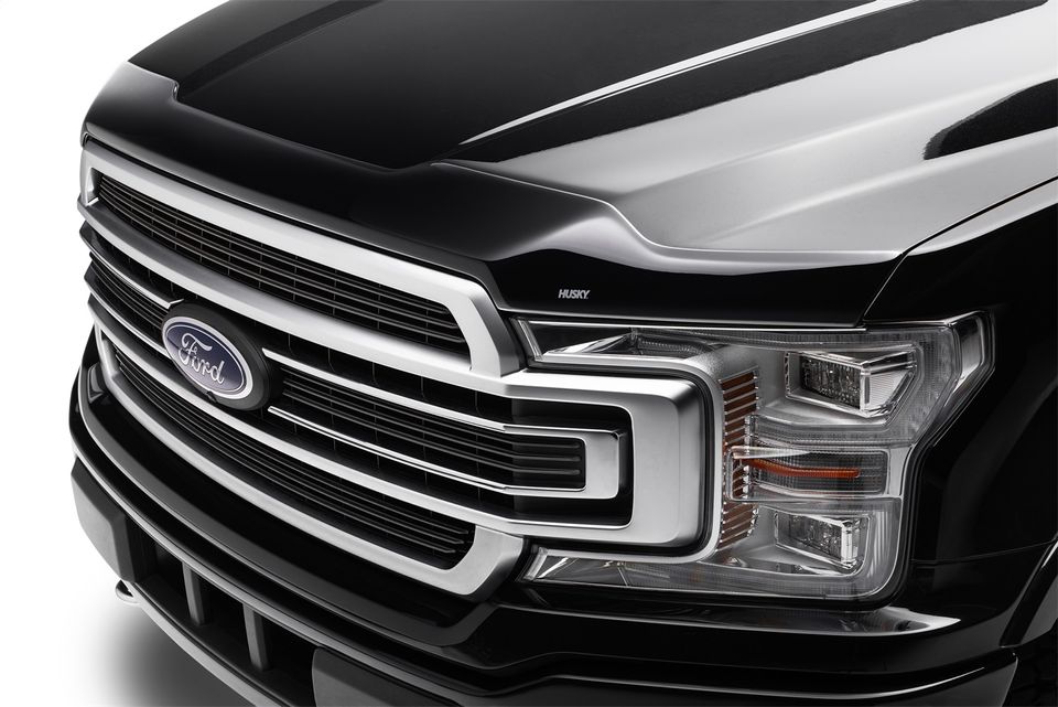 2842096 - Aeroskin Hood Protector; Smoke - 2015-2020 Ford F-150