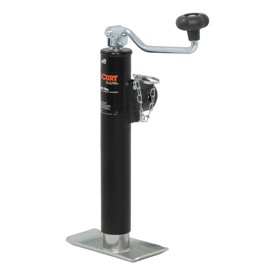 28320 - Pipe-Mount Swivel Jack with Top Handle (2;000 lbs; 10in. Travel)