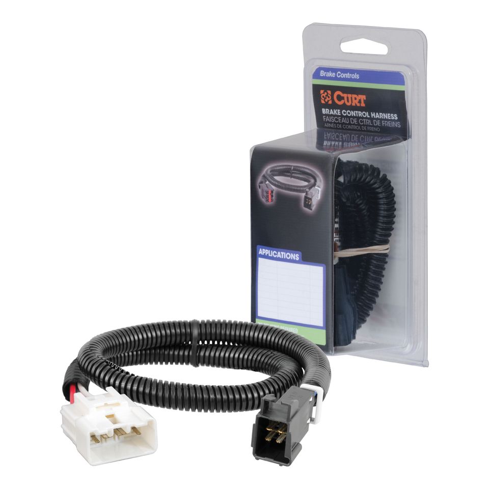 51456 - Quick Plug Electric Trailer Brake Controller Wiring Harness, Fits Select Toyota Tacoma, Tundra - 2016-2024 Toyota Tacoma and more