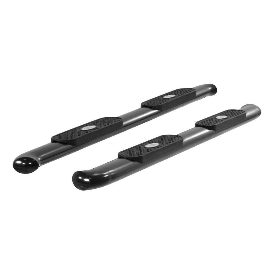 S223044 - 4-Inch Oval Black Steel Nerf Bars; Select Ford F-150; F-250; F-350; F-4 - 2015-2026 Ford F-150 and more