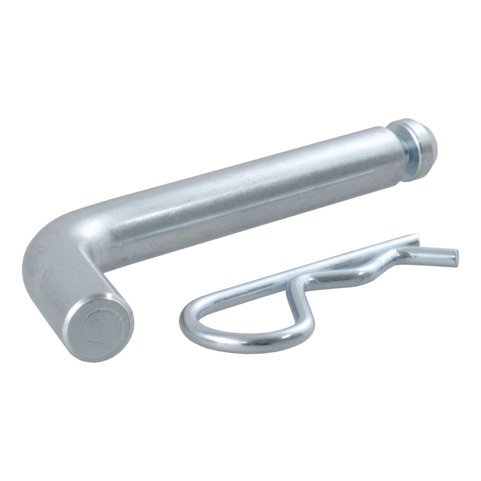 21583 - Trailer Hitch Pin & Clip with Grooved Head, 5/8-Inch Diameter, Fits 2 or 2-1/2-Inch Receiver