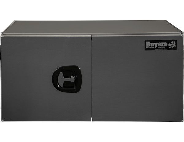 1705410 - 18x18x48 Inch Pro Series Smooth Aluminum Underbody Truck Box - Double Barn Door, 3-Point Compression Latch