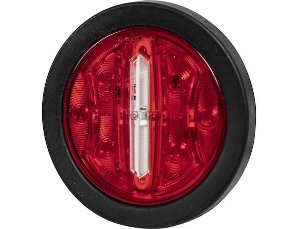 5624132 - 4 Inch Round Stop/Turn/Tail + Backup Combination Light with Light Stripe LED Tubes