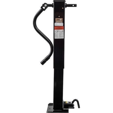 0091410H - 12 Inch Heavy-Duty Side Pin 4 Inch Square Jack with Handle