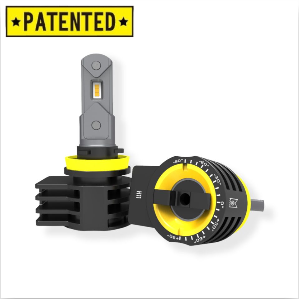 21111 - Tiny Monster Concept Series LED Performance Bulb Kit (H11/H8/H9/H16JP) - 2017-2024 Alfa Romeo Giulia and more