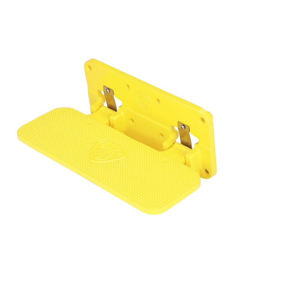 190017 - Mega Step; Hitch Mount; XP7 Safety Yellow Powder Coat; Single