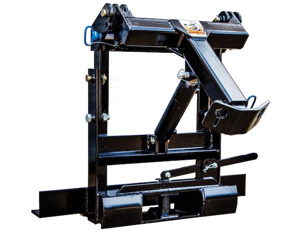 16400122 - Drop Pin Plow Hitch With Power/Manual Tilt-4 Inch Cylinder