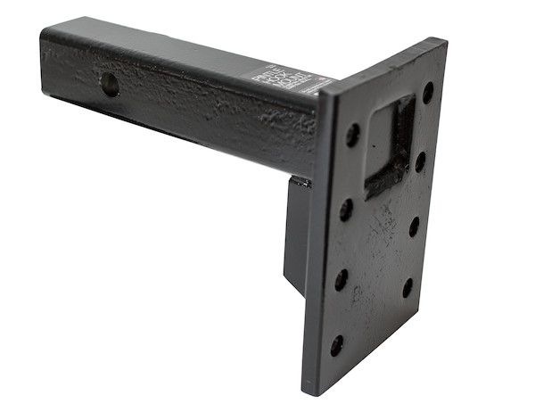 PM107 - 2 Inch Pintle Hitch Mounting Plate - 3 Position, 10 Inch Shank