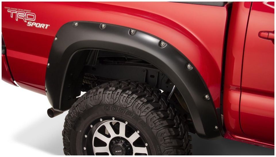 31080-02 - Fender Flares Pocket Style 2Pc Rear - 2012-2015 Toyota Tacoma