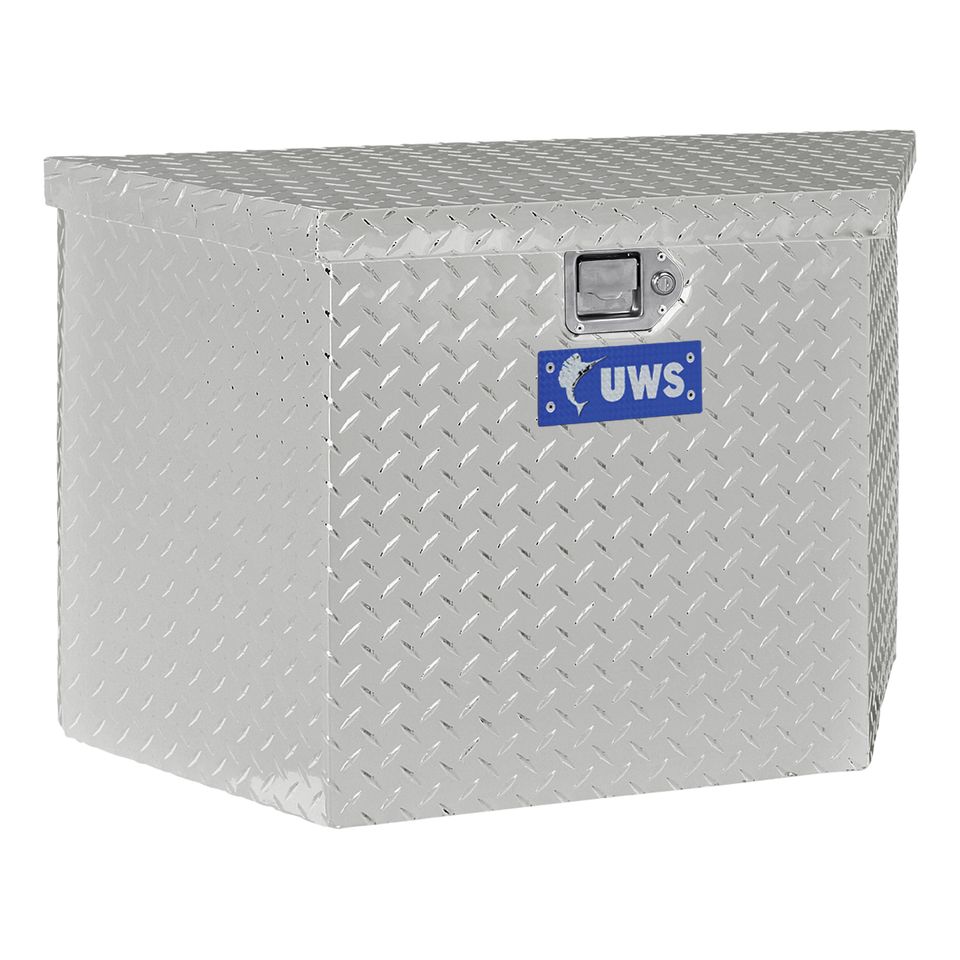TBV-49 - Bright Aluminum 49" Trailer Tongue Box (LTL Shipping Only)