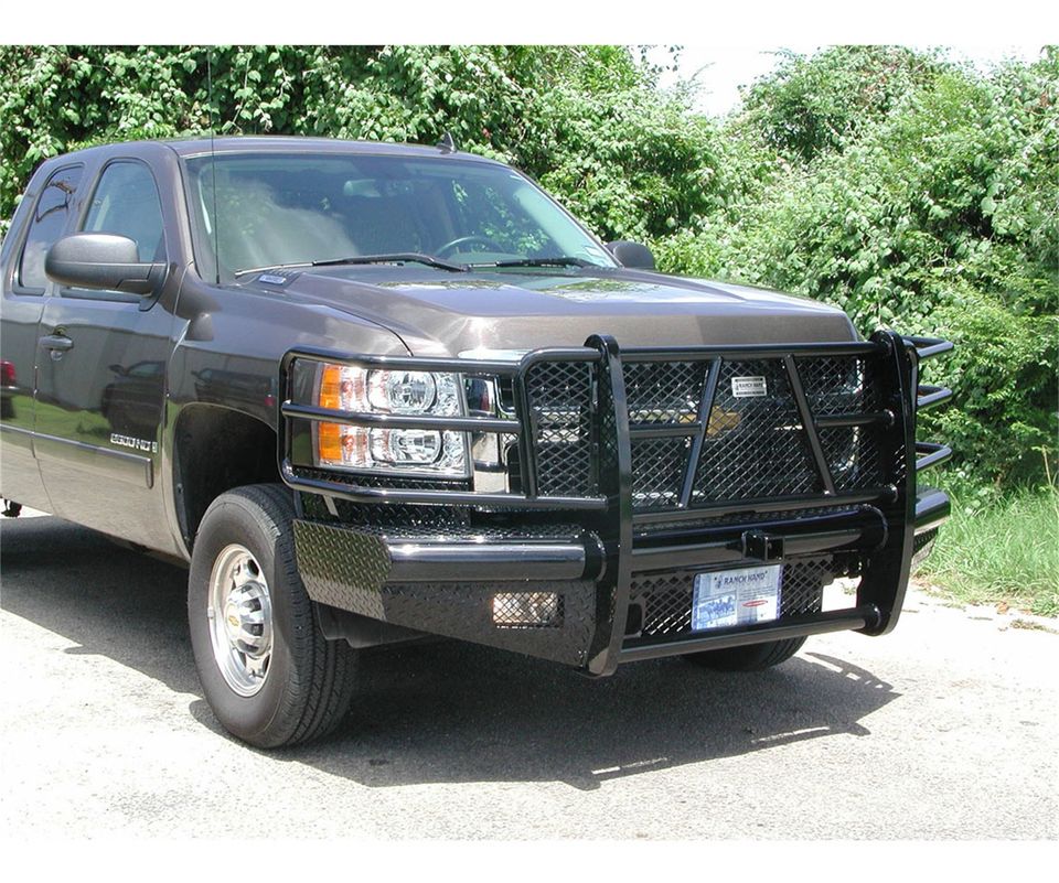 FBC081BLR - Legend Series Front Bumper - 2007-2010 Chevrolet Silverado 2500 HD, 2007-2010 Chevrolet Silverado 3500 HD
