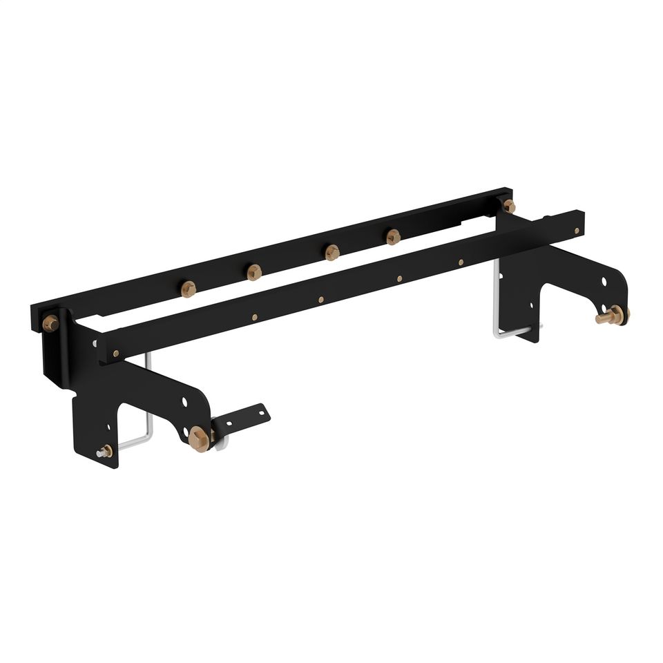60652 - Under-Bed Gooseneck Install Brackets; Select Silverado; Sierra 1500; 2500; 3500 - 2001-2010 Chevrolet Silverado 2500 HD and more