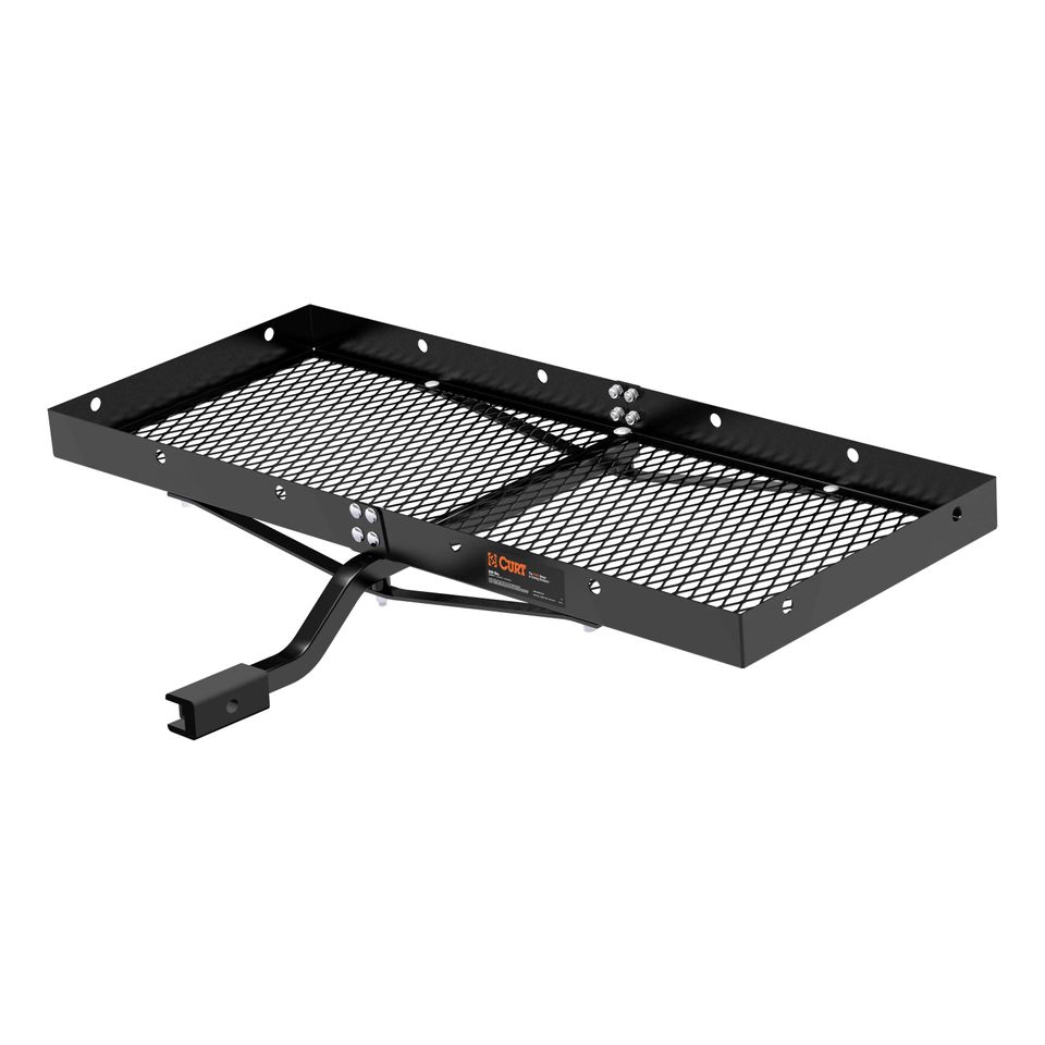 18110 - 48 x 20-Inch Tray Hitch Cargo Carrier, 300 lbs Capacity, 1-1/4, 2-In Adapter Shank