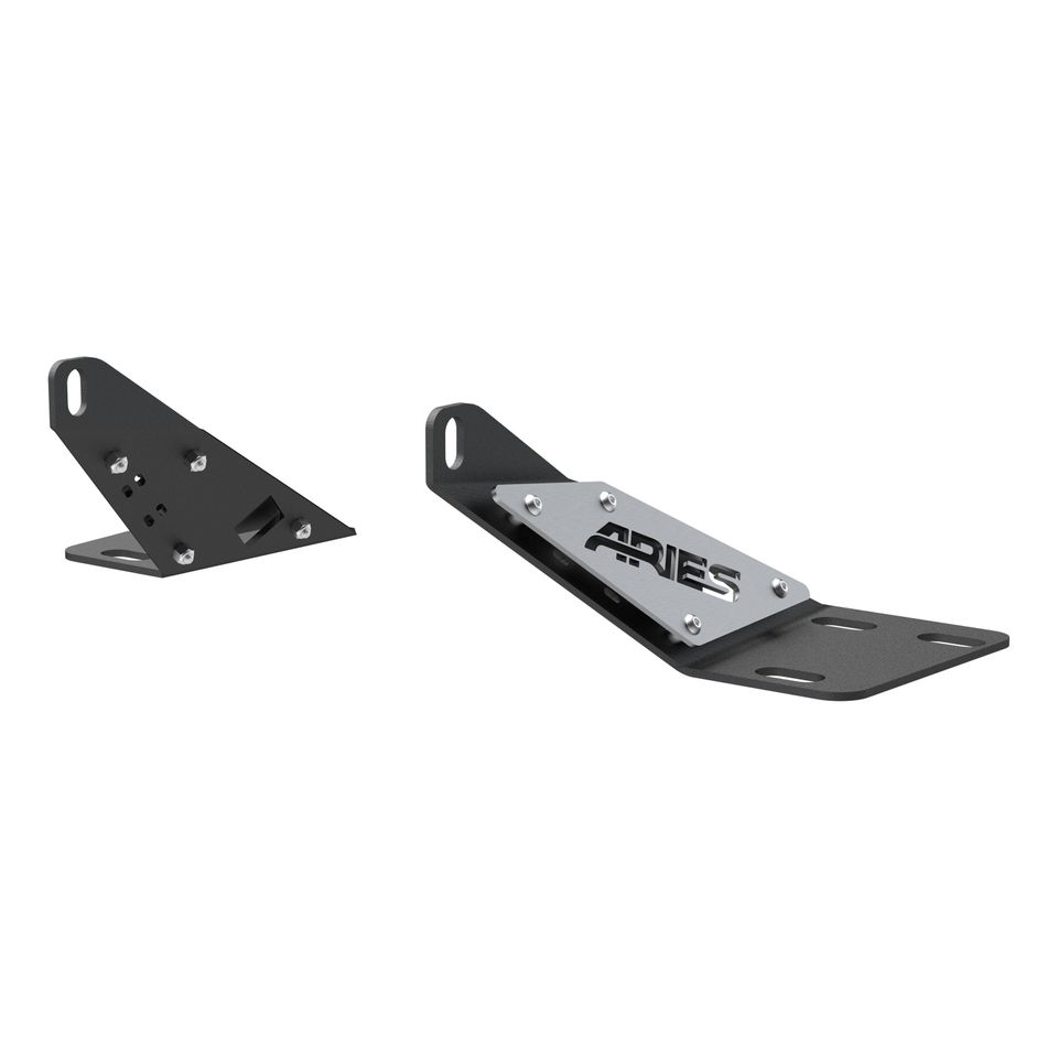 15913 - Jeep Wrangler TJ Hood Light Brackets, LEDs Sold Separately - 1997-2006 Jeep Wrangler