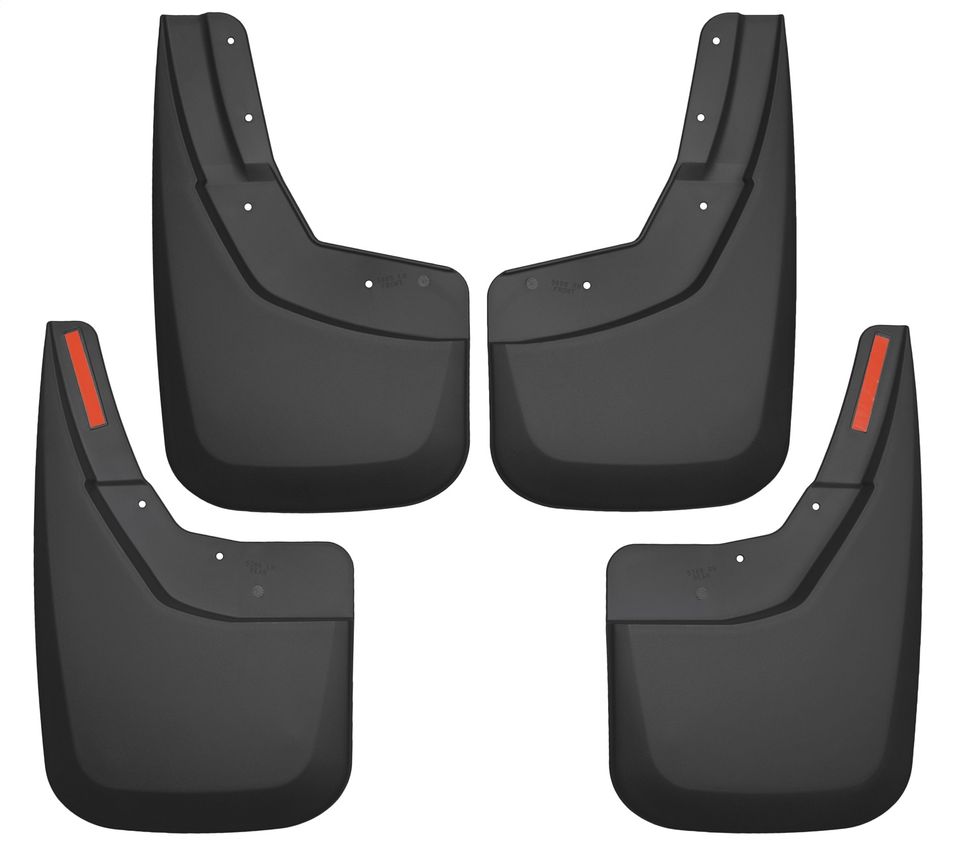 56886 - Custom Mud Guards-Front and Rear Mud Guard Set - 2019 Chevrolet Silverado 1500 LD and more