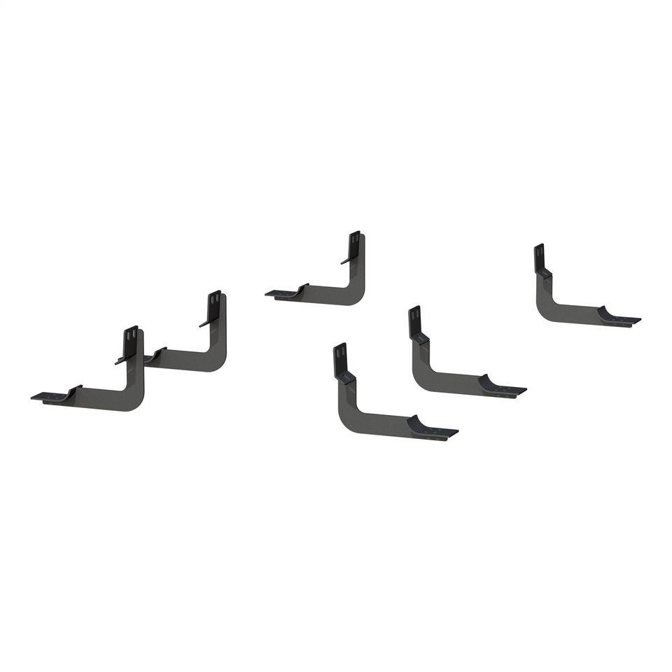 4542 - Mounting Brackets for 6in. Oval Side Bars - 2004-2015,2017-2024 Nissan TITAN, 2016-2024 Nissan TITAN XD, 2005-2013 Nissan Armada