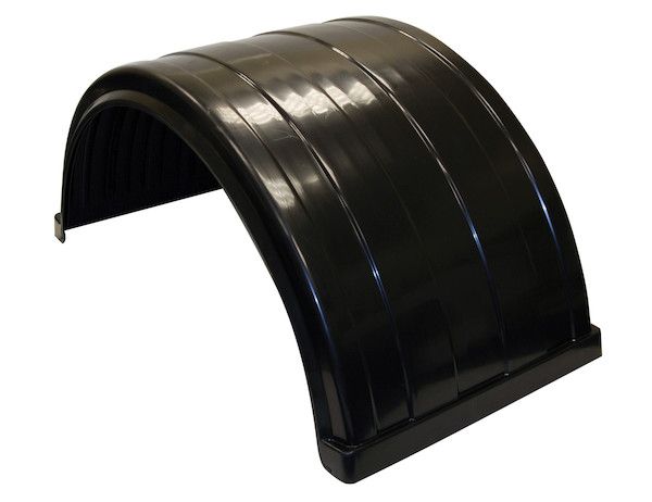 8590245 - Ribbed Black Polyethylene Fender-Fits Up to 24.5 Inch Dual Rear Wheels