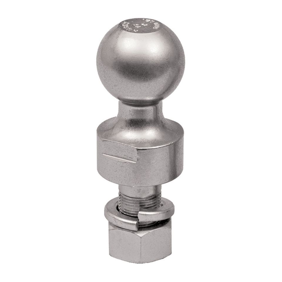 30601 - 2" Ball 1" Lift 5000 LB Gross Towing Cap 1" Shank Diameter Chrome Steel