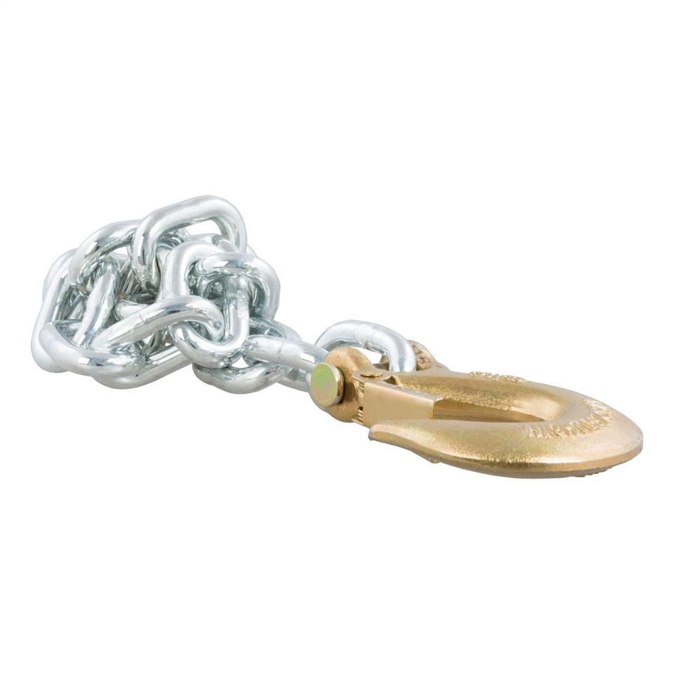 80315 - 35in. Safety Chain with 1 Clevis Hook (16;200 lbs; Yellow Zinc)