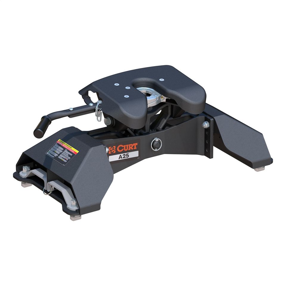 16036 - A25 5th Wheel Hitch; Select Ford F-250; F-350; F-450; 8ft. Bed Puck System - 2018-2026 Ford F-250 Super Duty and more