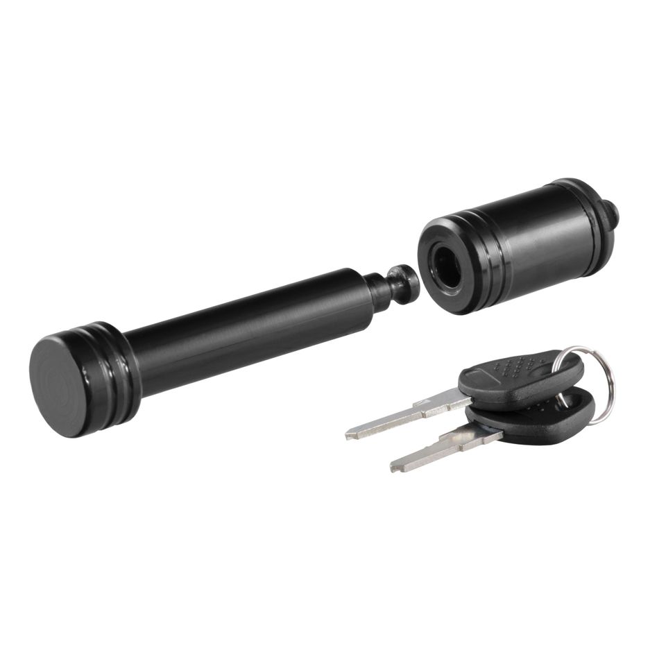 23518 - Black Trailer Hitch Lock, 5/8-Inch Pin Diameter, Fits 2-Inch Receiver