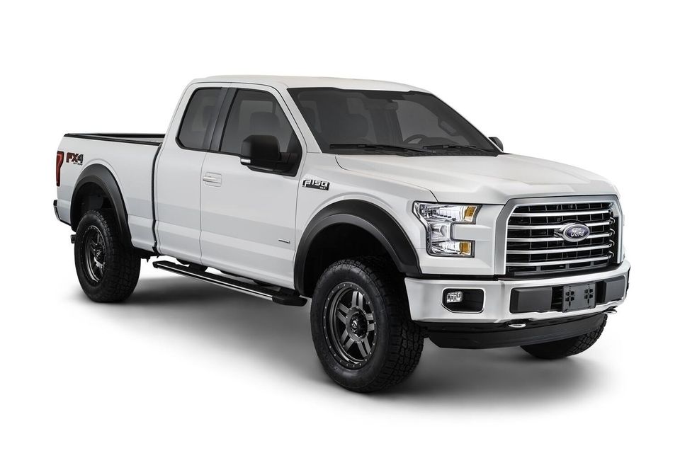20936-02 - Fender Flares Extend-A-Fender Style 4Pc - 2015-2017 Ford F-150