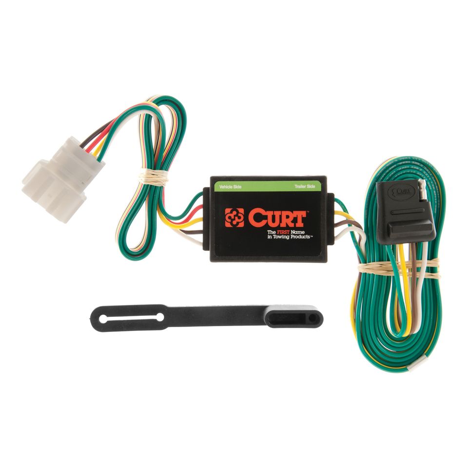 55106 - Vehicle-Side Custom 4-Pin Trailer Wiring Harness, Fits Select Honda CR-V - 2007-2011 Honda CR-V