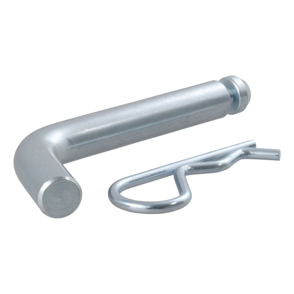 21504 - Trailer Hitch Pin & Clip with Grooved Head, 5/8-Inch Diameter, Fits 2-Inch Receiver