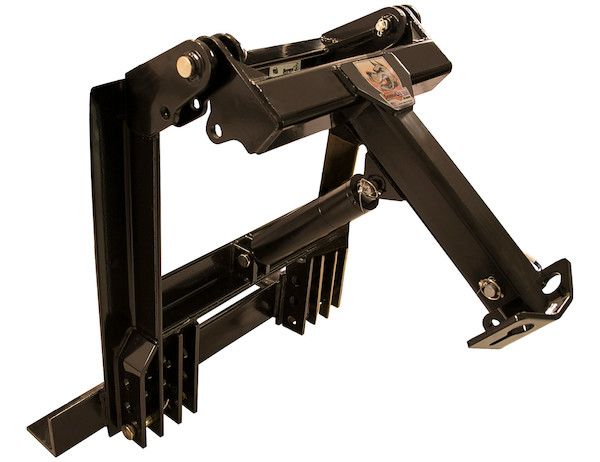 1317220 - SAM Municipal Snow Plow Hitch Assembly - Blank Bottom, 3 Inch Cylinder