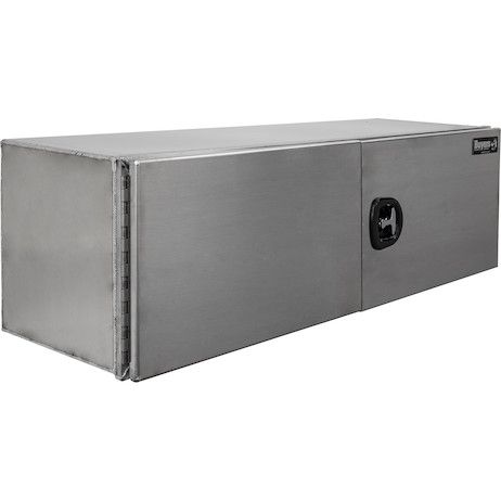 1705415 - 18x18x60 Inch Pro Series Smooth Aluminum Underbody Truck Box - Double Barn Door, 3-Point Compression Latch