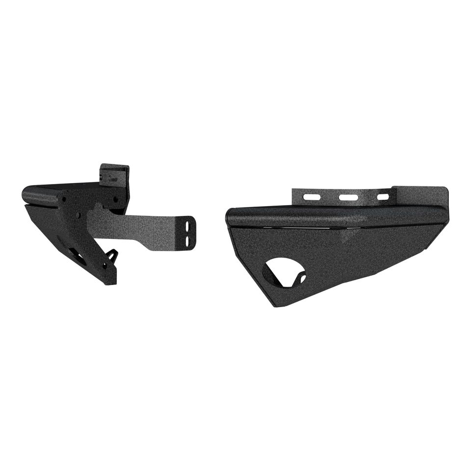 2081221 - TrailChaser Black Aluminum Rear Bumper Corners Only, Select Jeep Wrangler JK, JL - 2007-2026 Jeep Wrangler, 2018 Jeep Wrangler JK