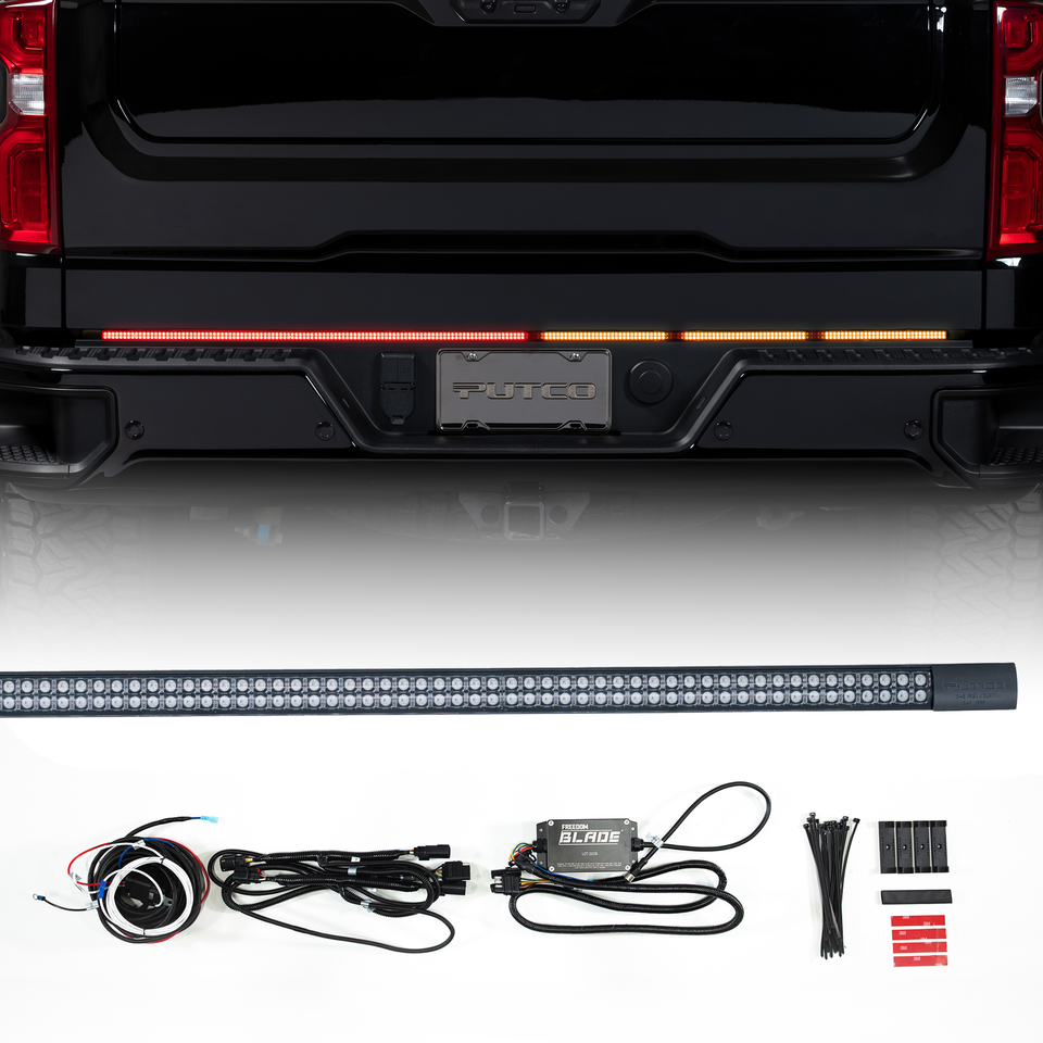 760048-21 - Freedom Blade Tailgate Light Bar With Plug-N-Play Connector - Fits Chevy Colorado 2023-2026 - 2023-2026 Chevrolet Colorado