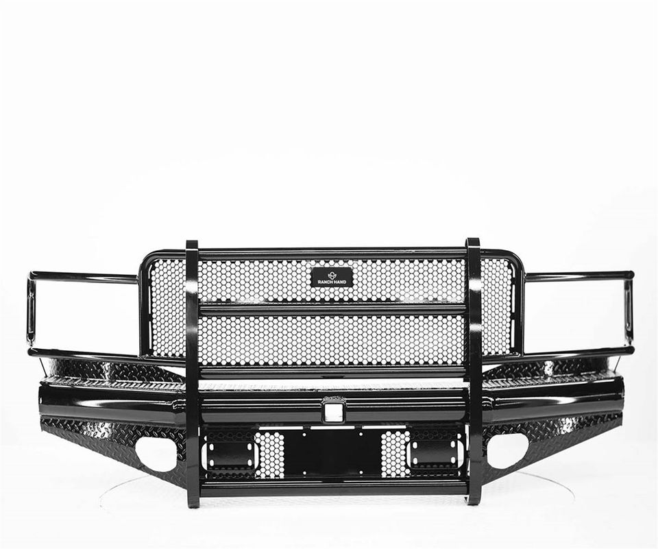 FBD061BLR - Legend Series Front Bumper - 2006-2009 Dodge Ram 2500, 2006-2009 Dodge Ram 3500, 2006-2008 Dodge Ram 1500
