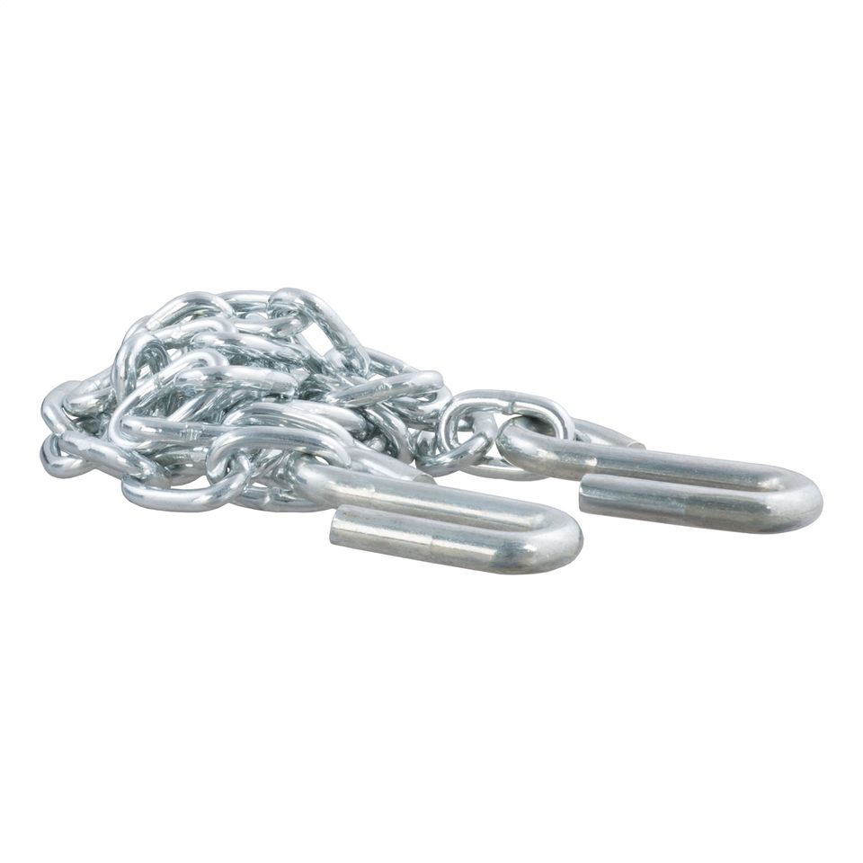 80011 - 48in. Safety Chain with 2 S-Hooks (2;000 lbs; Clear Zinc; Packaged)