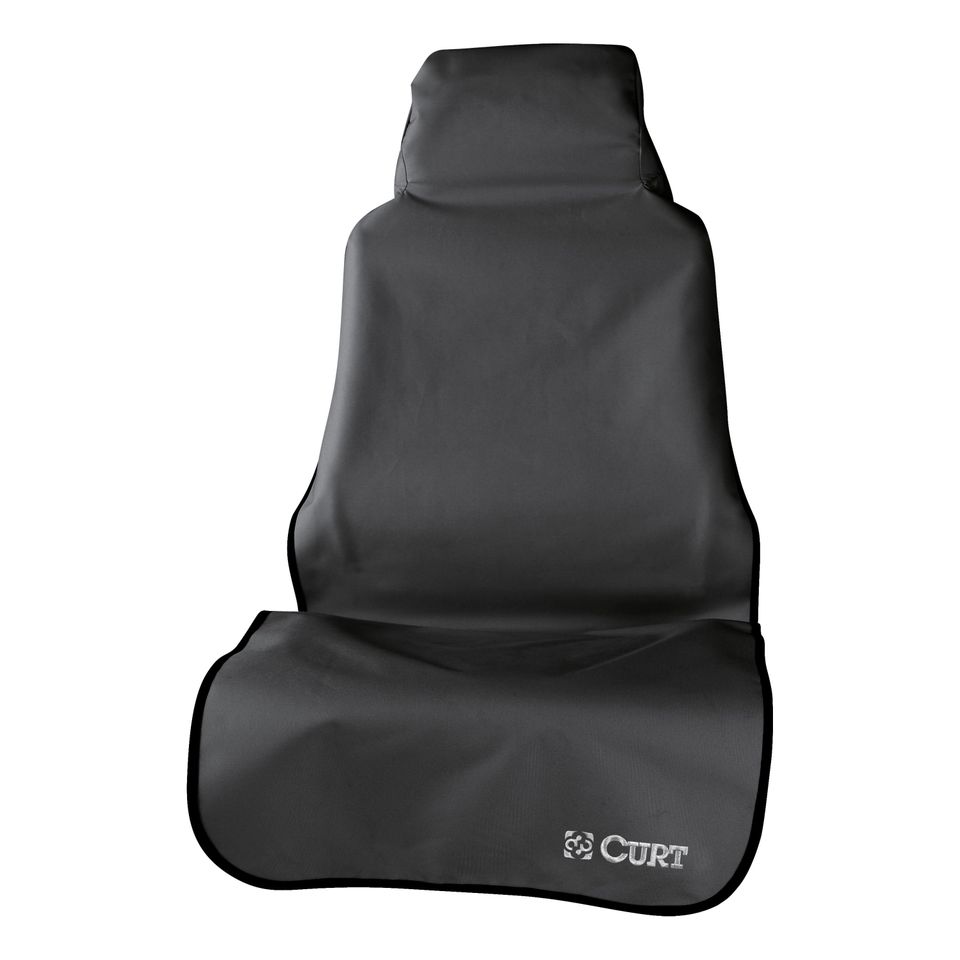 18501 - Seat Defender 58-Inch x 23-Inch Black Waterproof Universal Bucket Car Seat Cover Protector