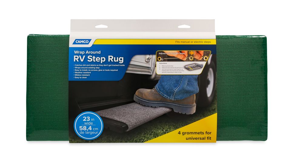 42933 - Step Rug, XL Green 23"W x 22"L (E/F)