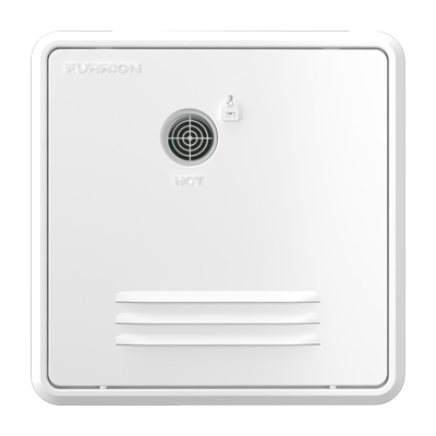 2021123944 - 18.1" x 18.1" White Retrofit Door for Tankless RV Water Heating System #FWH46EA-PS-AM